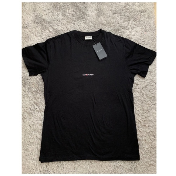 *SOLD* Saint Laurent T-Shirt Men’s Brand New - Picture 1 of 4